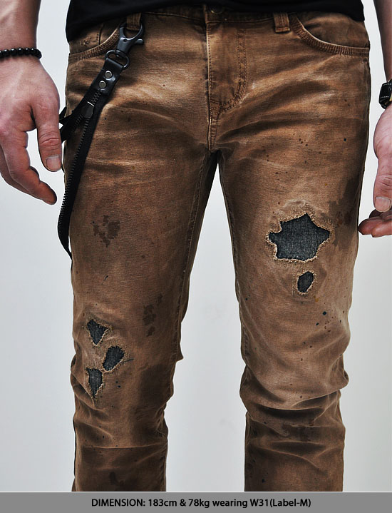 Steetedge Hardcore Brown JeansJeans 49 Fast Fashion Mens Clothes